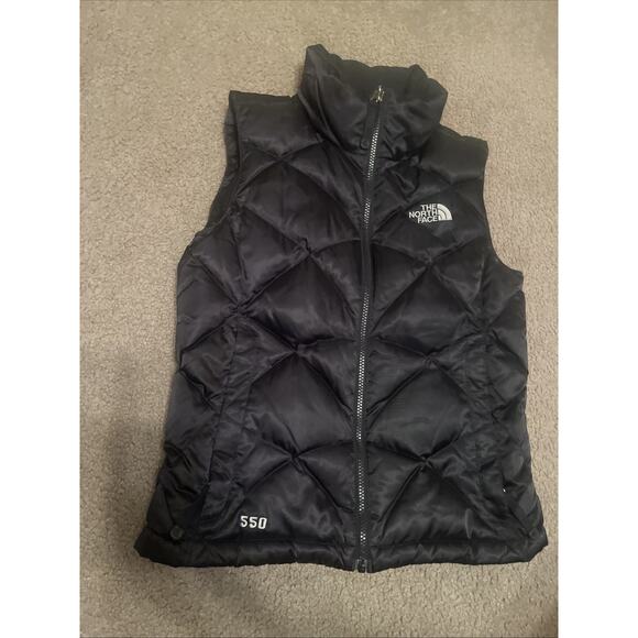 The North Face Aconcagua Vest Womens XS Black 550 Down Puffer Quilted Outdoor - Picture 2 of 6